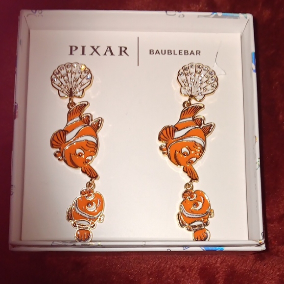 Disney Accessories - Disney Pixar BaubleBar Orange Fish Earrings